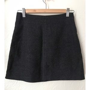 Wilfred Wool Blend Mini Skirt